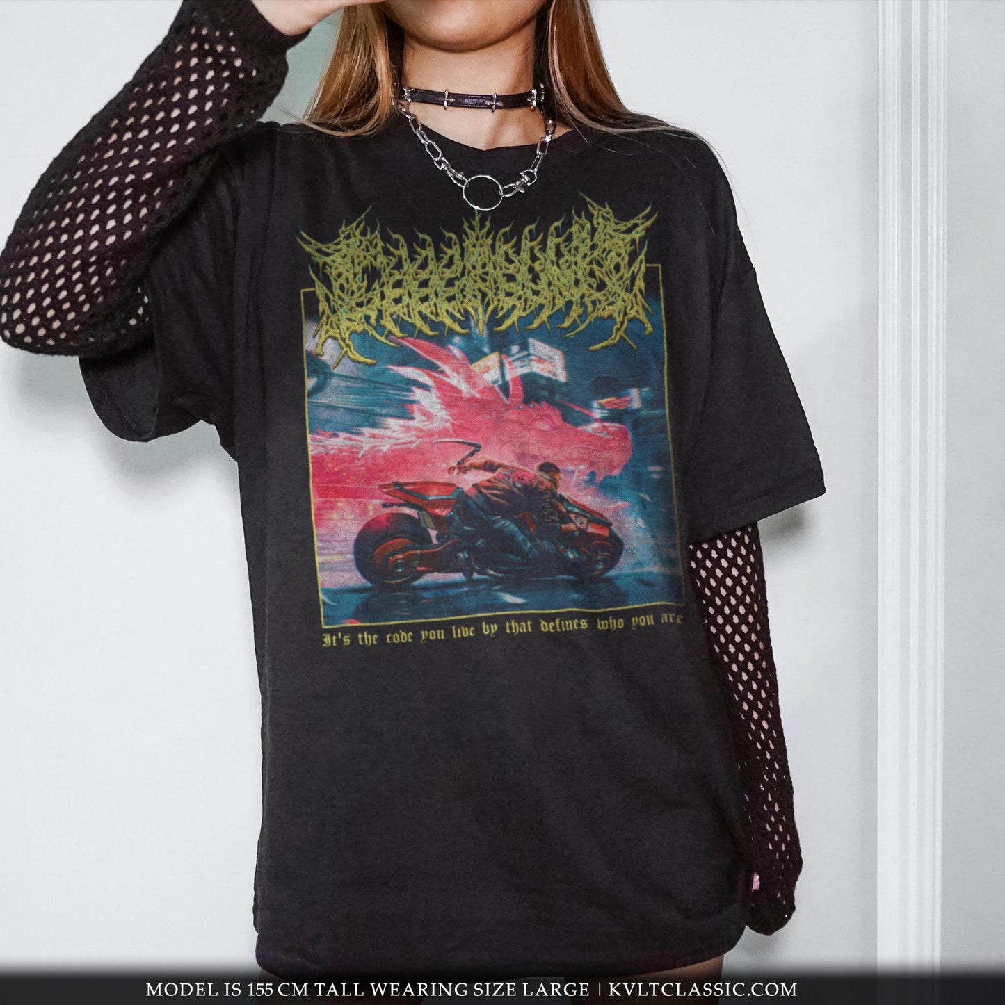 Cyberpunk 2077' Metal Video Game T-Shirt