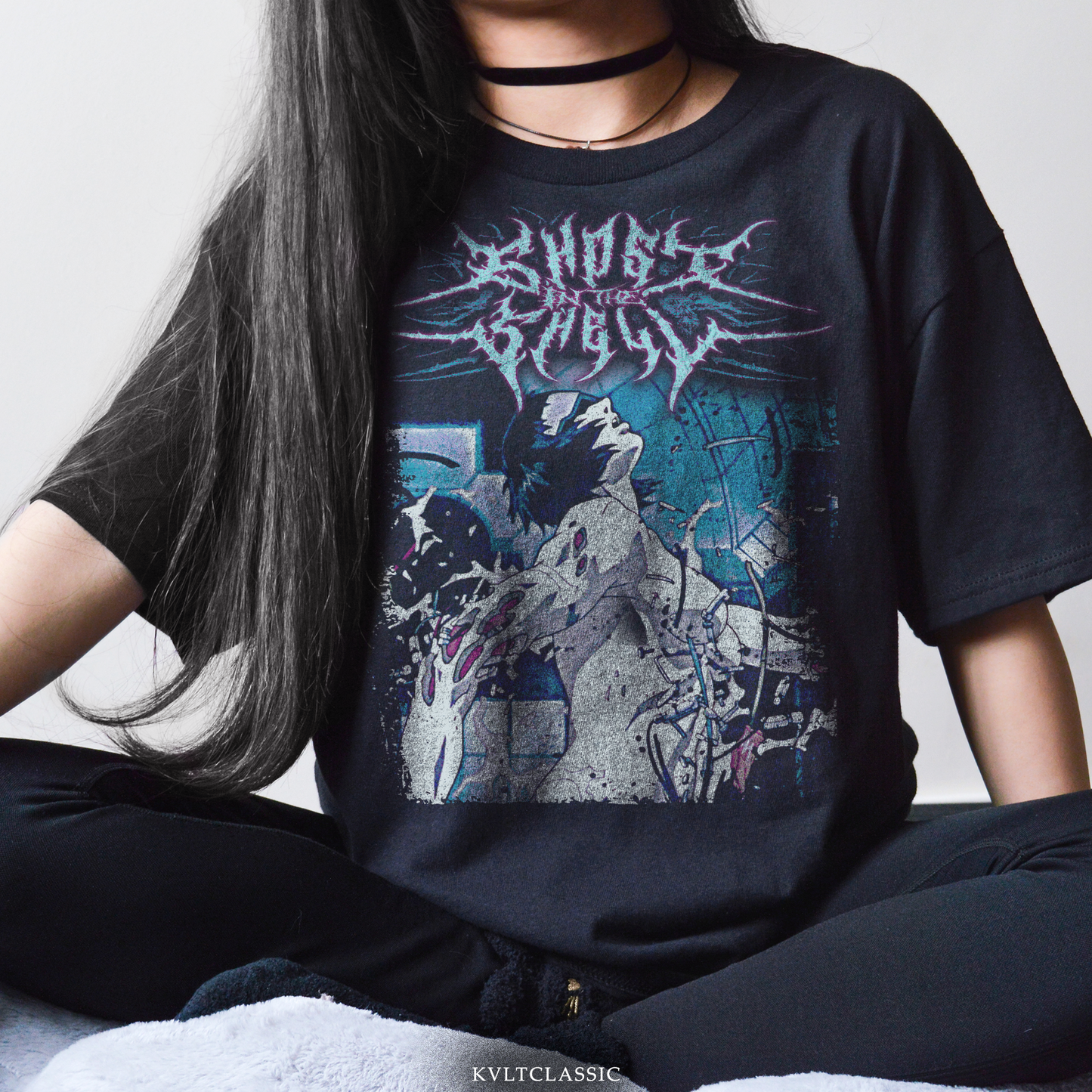 Ghost in the Shell Metal Band T-Shirt