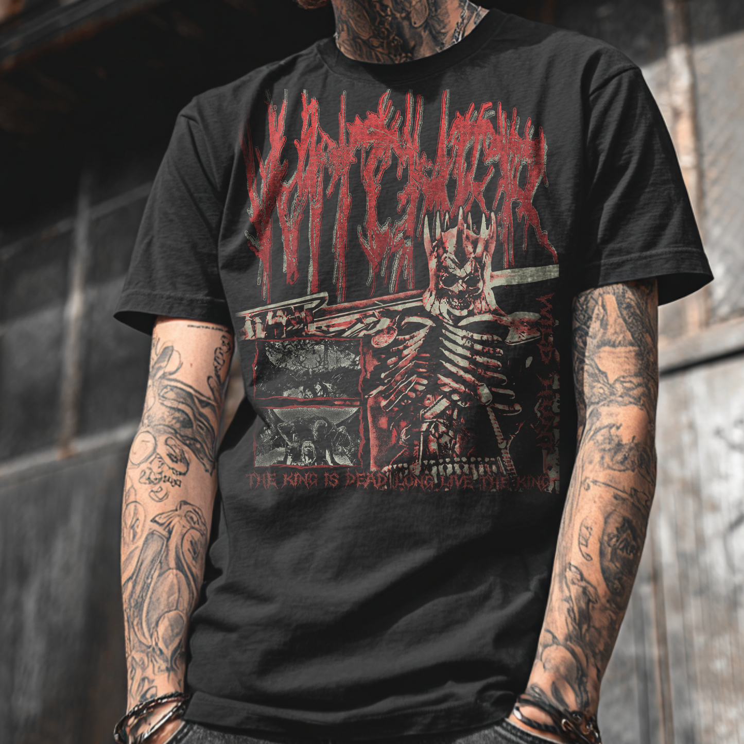 The Witcher Wild Hunt Metal Band T-Shirt