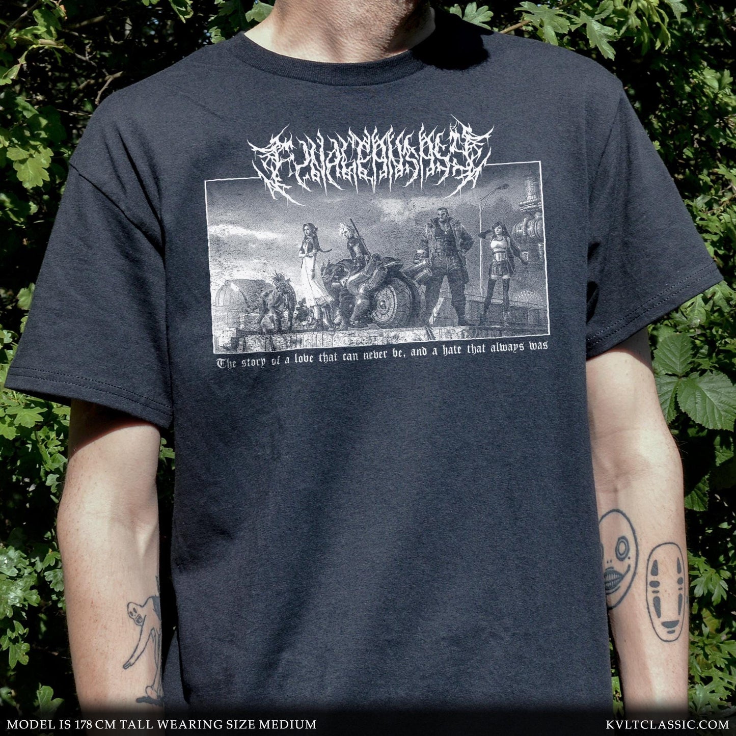 Final Fantasy VII 'Party' Metal Video Game T-Shirt