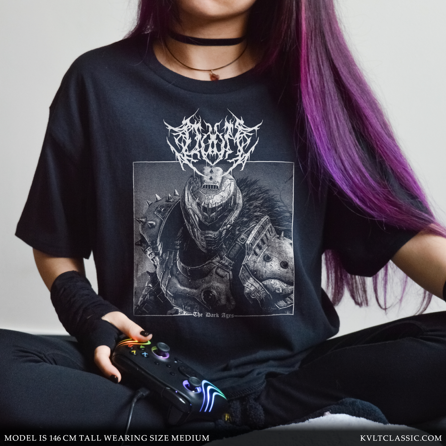 Doom 'The Dark Ages' Metal Video Game T-Shirt