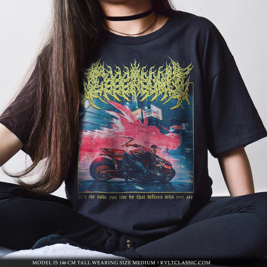 Cyberpunk 2077' Metal Video Game T-Shirt