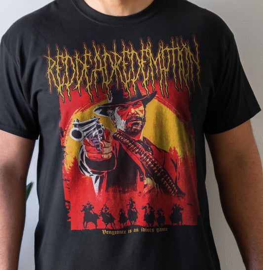 Red Dead Redemption' Metal Video Game T-Shirt