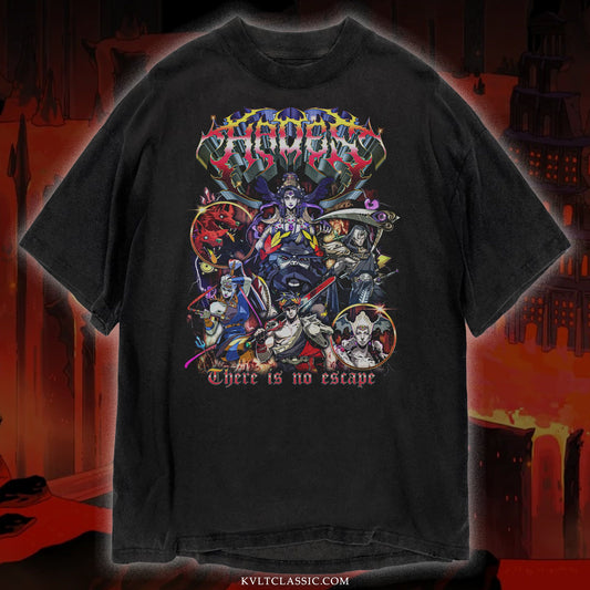 Hades 'No Escape' Metal Video Game T-Shirt