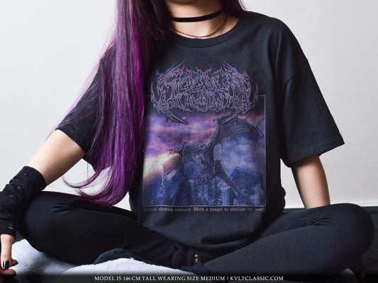 Skyrim 'Alduin' Metal Video Game T-Shirt