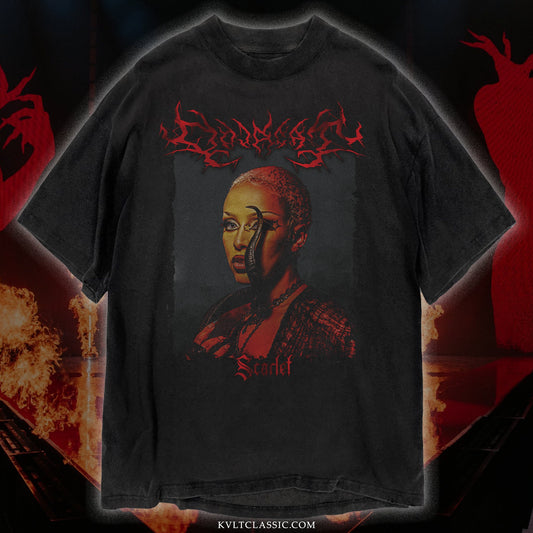 Doja Cat 'Scarlet' Metal Band T-Shirt