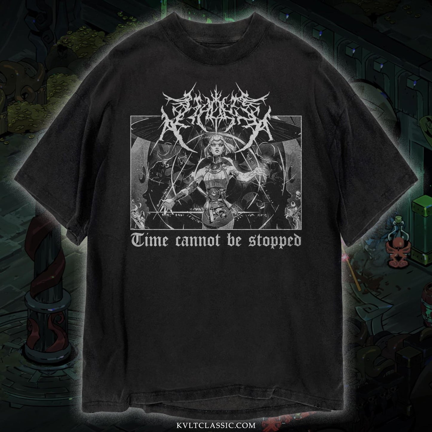 Hades 'Melinoë' Metal Video Game T-Shirt