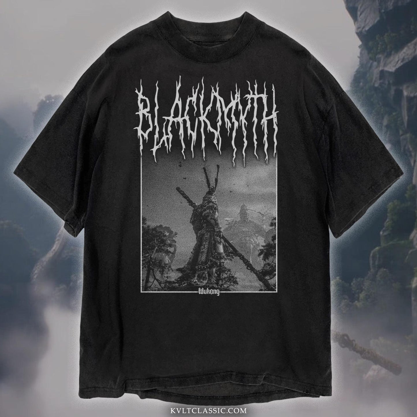 Black Myth 'Wukong' Metal Video Game T-Shirt
