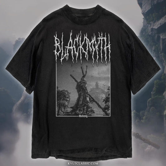 Black Myth 'Wukong' Metal Video Game T-Shirt