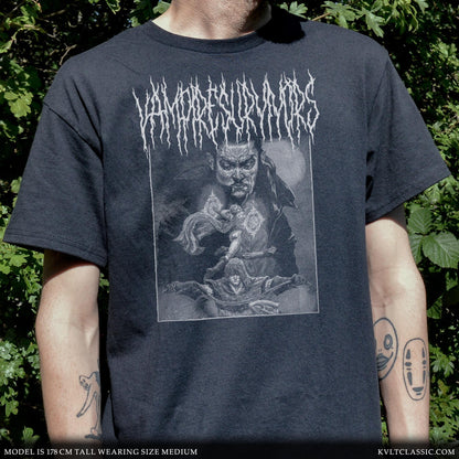 Vampire Survivors' Metal Video Game T-Shirt