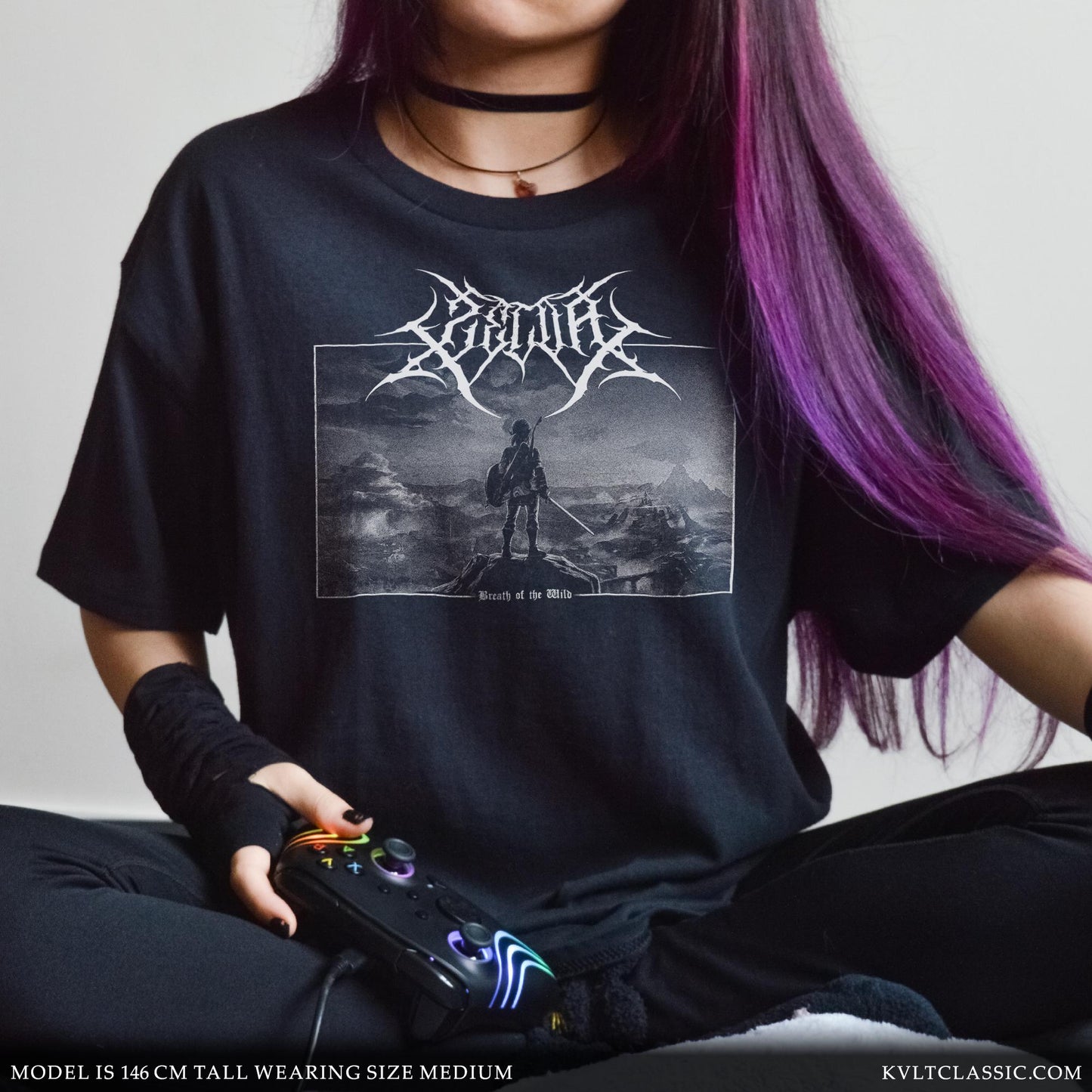 Zelda 'Breath of the Wild' Metal Video Game T-Shirt