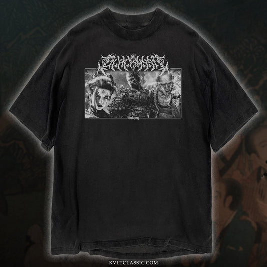 Black Myth Wukong 'Faces' Metal Video Game T-Shirt