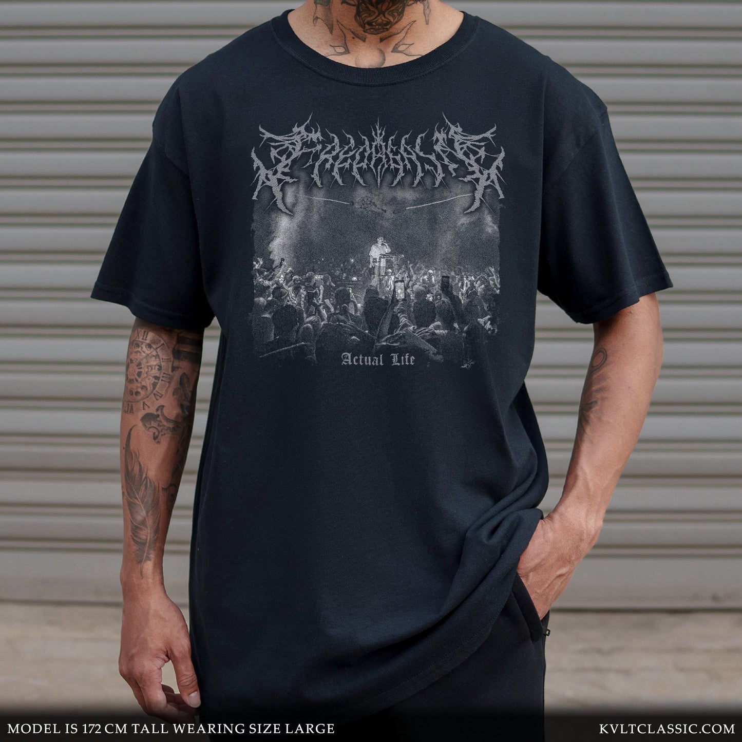 Fred Again 'Actual Life' Metal Band T-Shirt