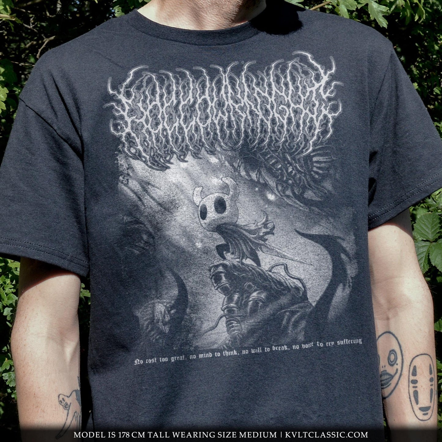 Hollow Knight' Metal Video Game T-Shirt