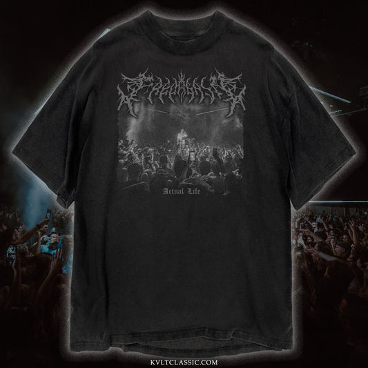 Fred Again 'Actual Life' Metal Band T-Shirt