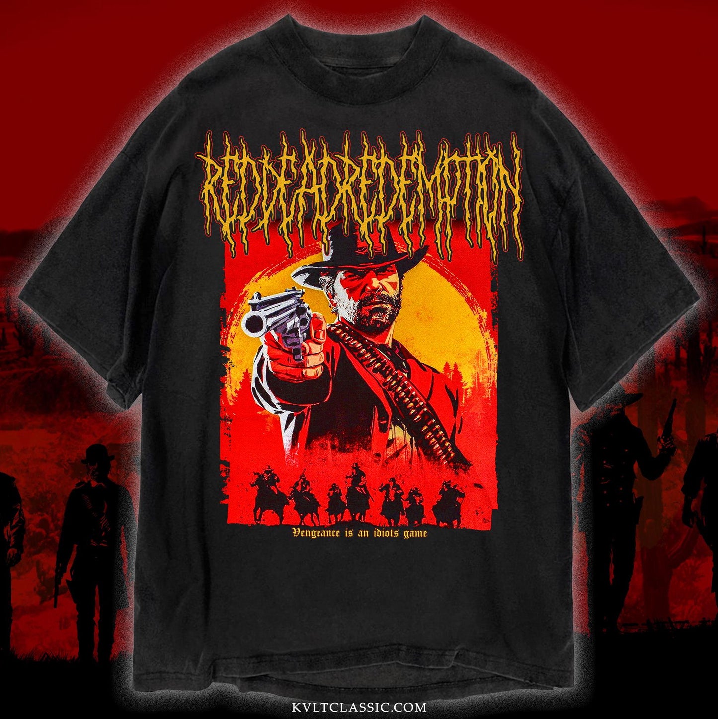 Red Dead Redemption' Metal Video Game T-Shirt