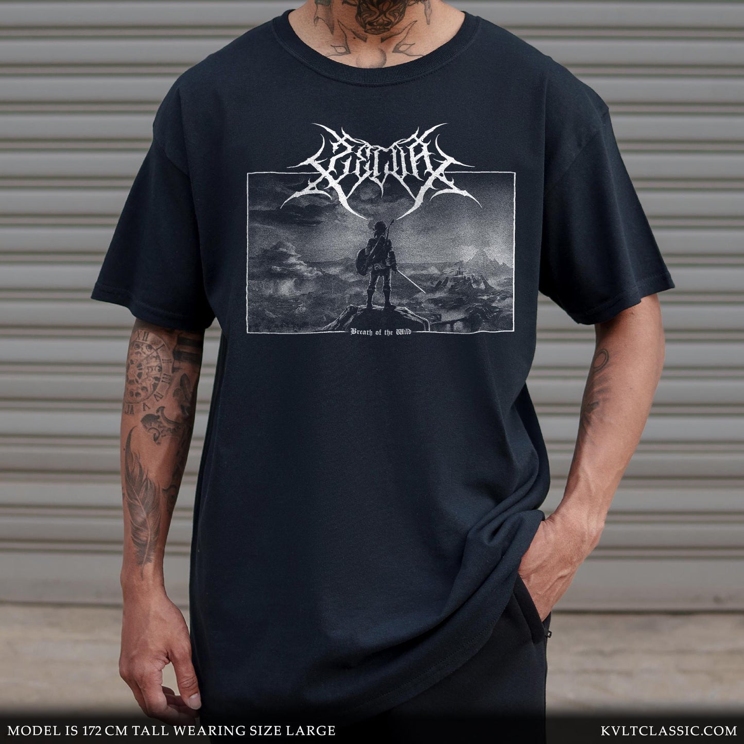 Zelda 'Breath of the Wild' Metal Video Game T-Shirt