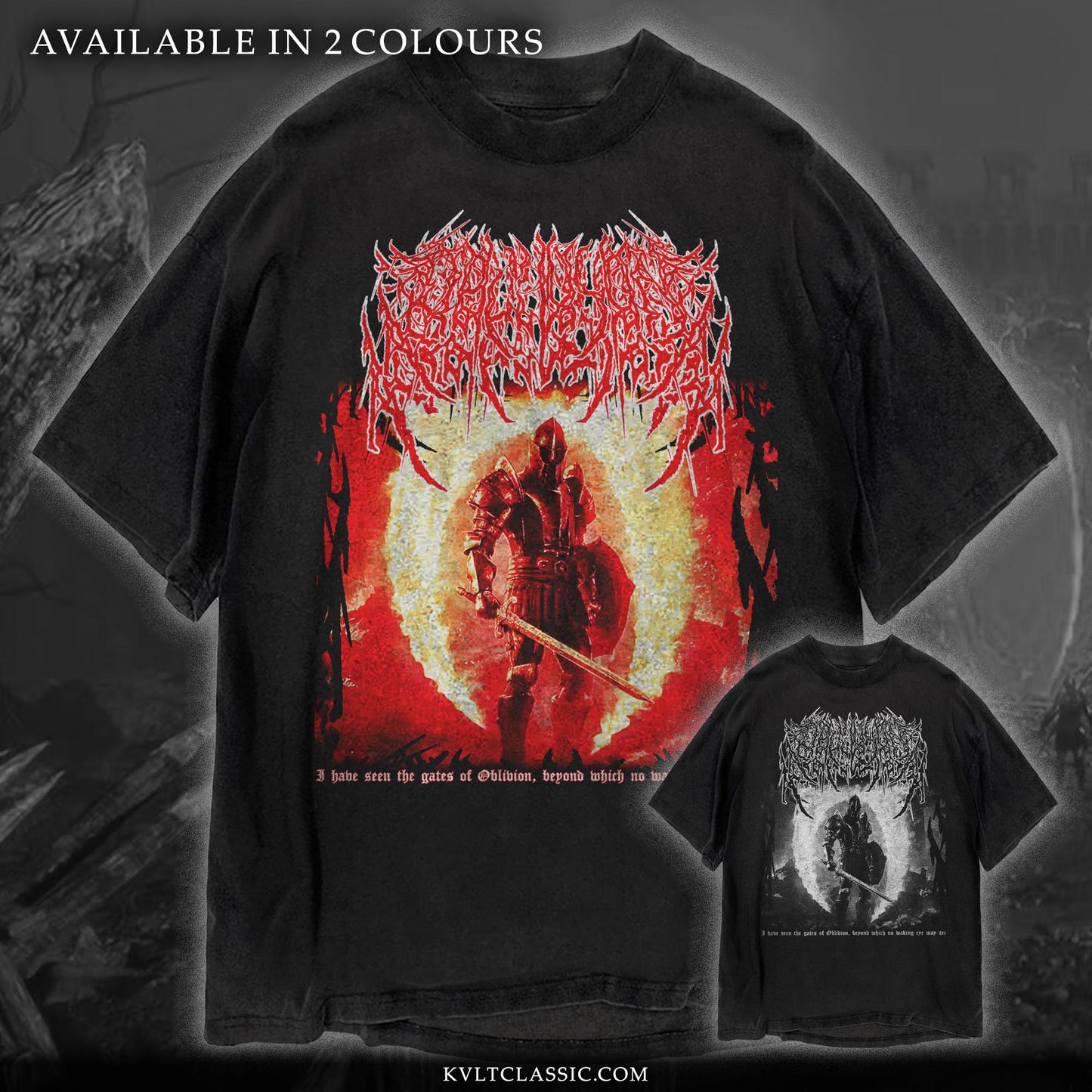 Elder Scrolls 'Oblivion' Metal Video Game T-Shirt