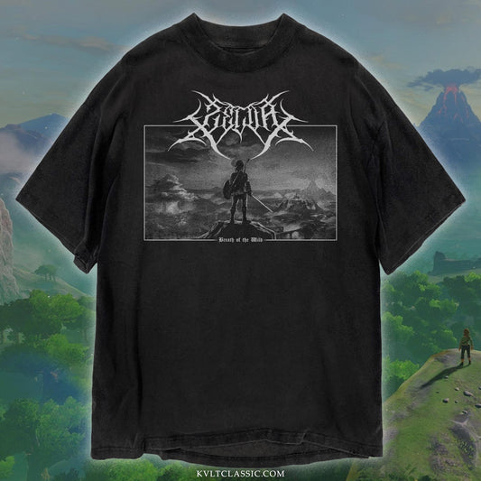 Zelda 'Breath of the Wild' Metal Video Game T-Shirt