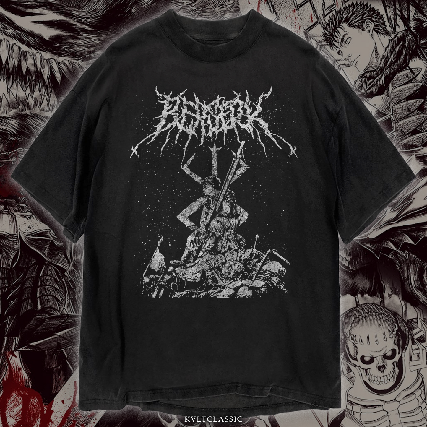 Berserk Metal Band T-Shirt