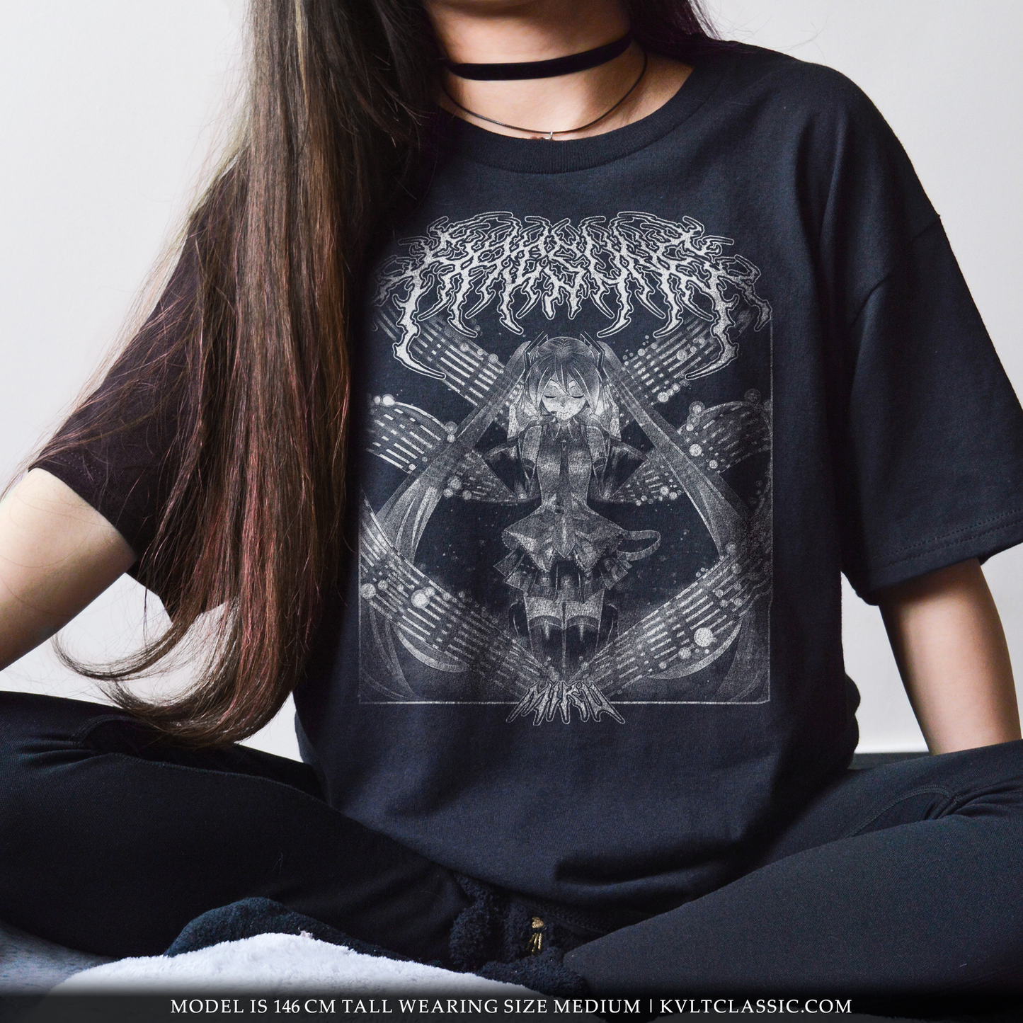 Hatsune Miku Metal Band T-Shirt