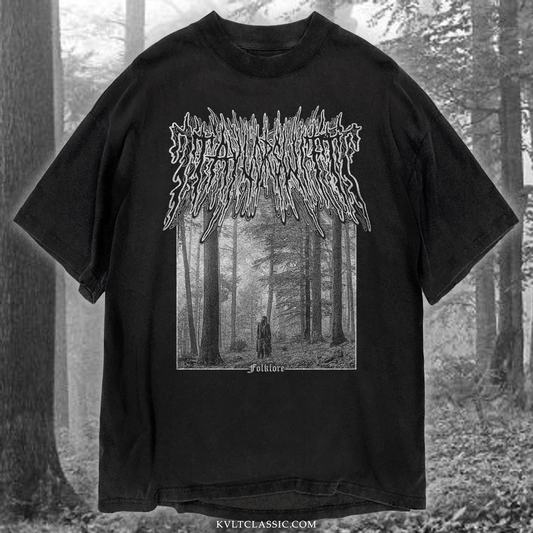 Taylor Swift 'Folklore' Metal Band T-Shirt