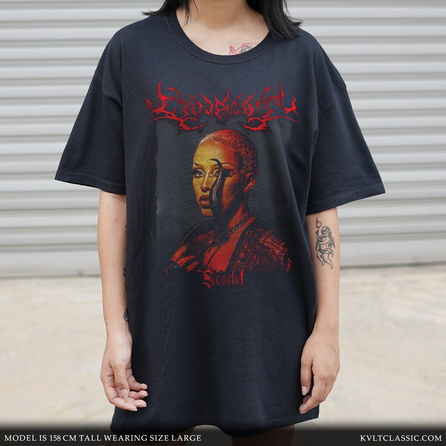 Doja Cat 'Scarlet' Metal Band T-Shirt