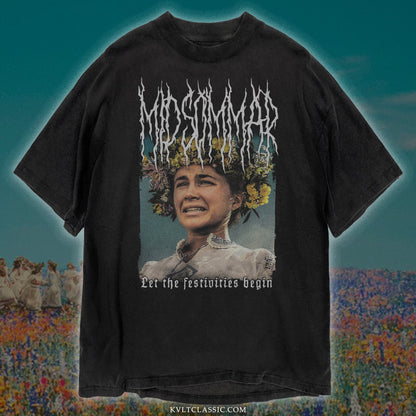 Midsommar 'Festivities' Metal Film T-Shirt - Colour