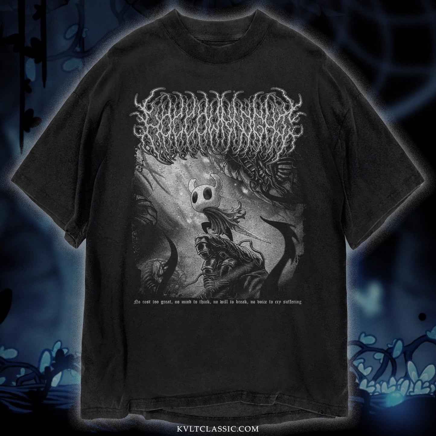 Hollow Knight' Metal Video Game T-Shirt