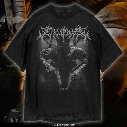 Call of Duty 'Black Ops' Metal Video Game T-Shirt