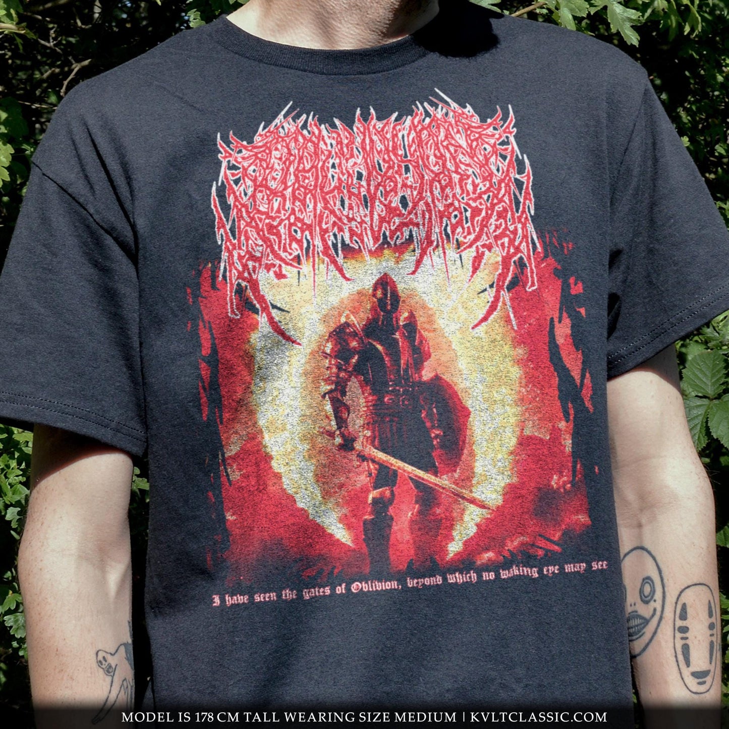 Elder Scrolls 'Oblivion' Metal Video Game T-Shirt