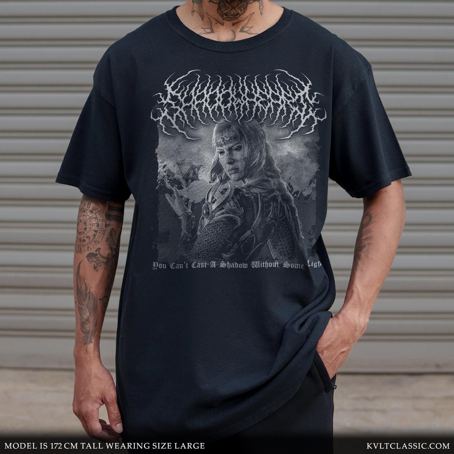 Baldur's Gate 3 'Shadowheart' Metal Video Game T-Shirt