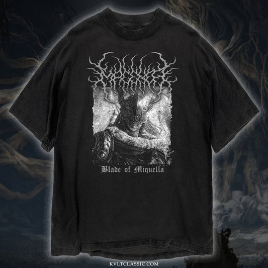 Elden Ring 'Malenia' Metal Video Game T-Shirt