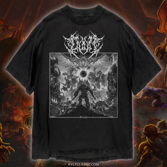 Doom 'Eternal' Metal Video Game T-Shirt