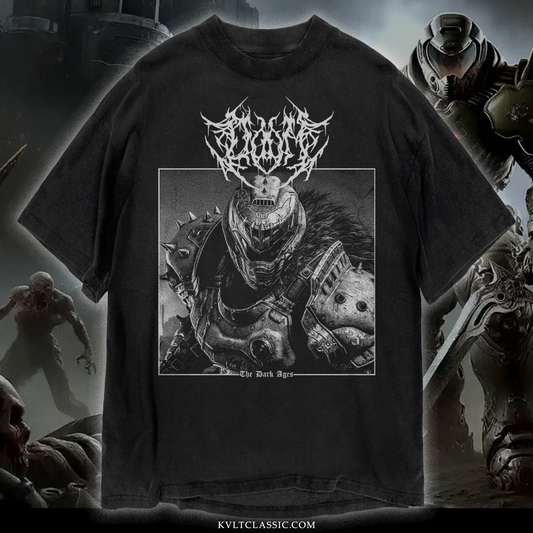 Doom 'The Dark Ages' Metal Video Game T-Shirt