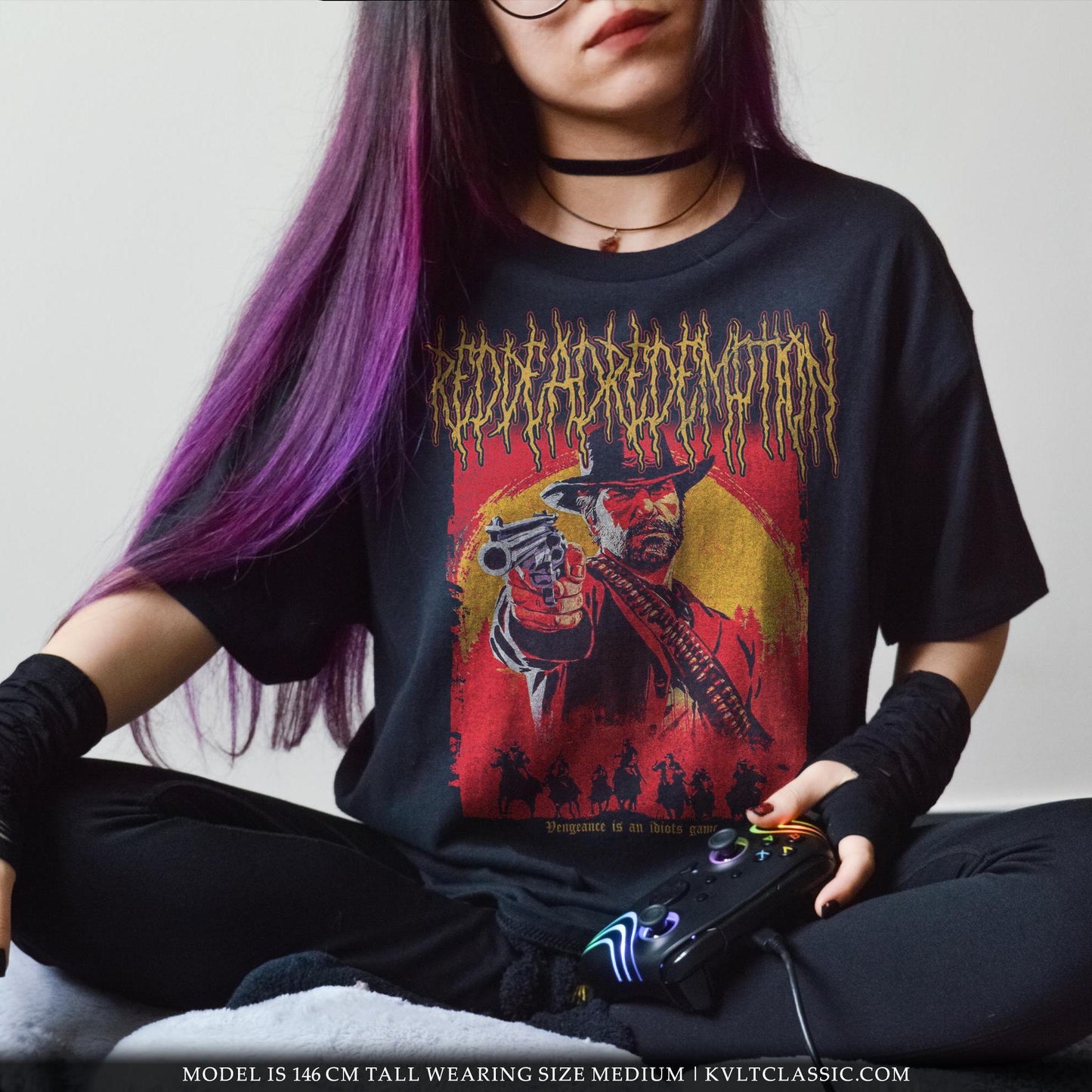 Red Dead Redemption' Metal Video Game T-Shirt