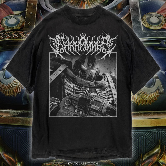 Warhammer 'Space Marine' Metal Game T-Shirt