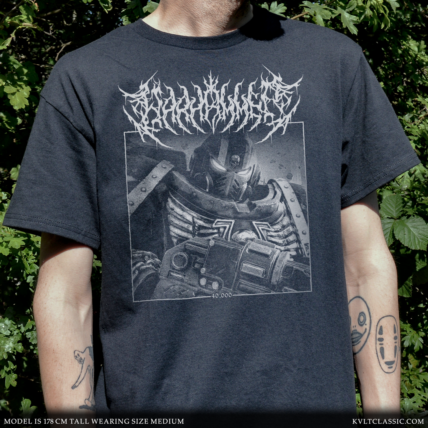 Warhammer 'Space Marine' Metal Game T-Shirt